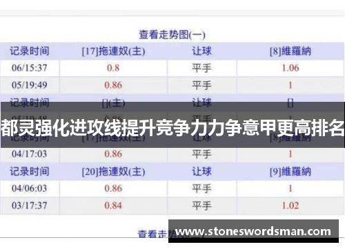都灵强化进攻线提升竞争力力争意甲更高排名